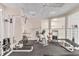 Fitness center with various exercise machines and equipment at 4 Oceans West Blvd # 206C, Daytona Beach, FL 32118