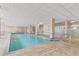 Inviting indoor swimming pool, perfect for year-round swimming at 4 Oceans West Blvd # 206C, Daytona Beach, FL 32118