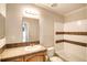 Bathroom with tub and vanity at 718 Casper Ave, Port Orange, FL 32129