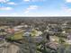 Aerial view of neighborhood showing new development at 92 Spinnaker Cir, South Daytona, FL 32119