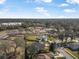 Aerial view of houses and new neighborhood development at 92 Spinnaker Cir, South Daytona, FL 32119