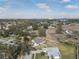 Aerial view of residential neighborhood near the coast at 92 Spinnaker Cir, South Daytona, FL 32119