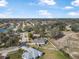 Aerial view of houses and neighborhood at 92 Spinnaker Cir, South Daytona, FL 32119