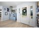 Bright and airy entryway with light wood floors at 1778 John Anderson Dr, Ormond Beach, FL 32176