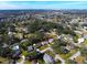 Aerial view of a single-Gathering home in a residential area at 2050 Anne Cir, South Daytona, FL 32119