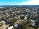 Aerial view of single Gathering home in a quiet residential neighborhood at 2050 Anne Cir, South Daytona, FL 32119