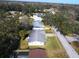 Aerial perspective of the property and its surroundings at 2050 Anne Cir, South Daytona, FL 32119