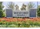 Wexford Reserve community entrance sign with landscaping at 2212 Oconnel Dr, Ormond Beach, FL 32174