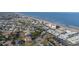 Wide aerial view of a beachfront condo complex along a coastal neighborhood at 2850 Ocean Shore Blvd # 8, Ormond Beach, FL 32176