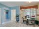 Well-lit kitchen with breakfast nook and window at 4565 S Atlantic Ave # 5411, Ponce Inlet, FL 32127