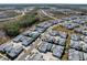 Aerial view of community and surrounding area at 508 High Tide Ln, Daytona Beach, FL 32124