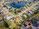 Aerial view showing home's location in neighborhood at 840 Chickadee Dr, Port Orange, FL 32127