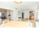 Bright dining area with view into living room and kitchen at 105 Park Cir, Daytona Beach, FL 32117