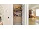Well-organized pantry with ample shelving for storage at 105 Park Cir, Daytona Beach, FL 32117