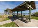 Relaxing waterfront picnic area with grills and tables at 105 Park Cir, Daytona Beach, FL 32117