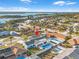 Aerial view of the house by the river at 21 Tipperary Ln, Ormond Beach, FL 32176