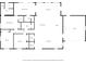 Floor plan showing a 3 bedroom, 4 bath home at 21 Tipperary Ln, Ormond Beach, FL 32176