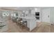 Open concept kitchen with stainless steel appliances at 21 Tipperary Ln, Ormond Beach, FL 32176