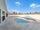 Expansive, refreshing pool with large patio and fenced backyard at 21 Tipperary Ln, Ormond Beach, FL 32176