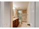 Updated bathroom with a walk-in shower at 3370 Ocean Shore Blvd # 3060, Ormond Beach, FL 32176