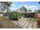 Outdoor living space with a screened lanai, patio area and room to enjoy the Florida weather at 812 Whiporwill Dr, Port Orange, FL 32127