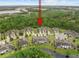 Aerial view of the property's location within the community and surrounding landscape at 830 Aldenham Ln, Ormond Beach, FL 32174