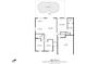 Detailed floor plan of a home layout including measurements, showing the relationship between rooms and features at 46 Chrysanthemum Dr, Ormond Beach, FL 32174