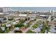 Aerial view of a coastal home close to the beach and local businesses at 5 Alamanda Dr, Ormond Beach, FL 32176