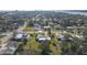 Wide aerial view of the property and surrounding area at 55 Neptune Ave, Ormond Beach, FL 32176