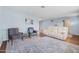 Relaxing living room featuring light walls and comfortable seating at 55 Neptune Ave, Ormond Beach, FL 32176