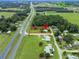 A view of the home in the surrounding neighborhood and marked property lines at 6680 Se 174Th Ln, Summerfield, FL 34491