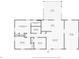 A detailed floor plan with labeled rooms, dimensions, and layout of the living space at 6680 Se 174Th Ln, Summerfield, FL 34491