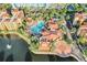 Scenic aerial view of the resort showcasing pools and lush landscaping at 12544 Floridays Resort Dr # 507-B, Orlando, FL 32821