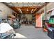 Spacious garage with ample storage space and well-lit interior at 1705 Cordova Ave, Daytona Beach, FL 32117