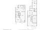 Detailed floorplan illustrating layout of the home's two floors at 3411 Gallia St, New Smyrna Beach, FL 32168