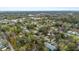 An aerial view of a residential neighborhood surrounded by lush greenery and trees at 1054 W Samms Ave, Port Orange, FL 32129