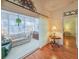 Bright sunroom featuring tile floor, with sliding glass doors and pleasant interior decor at 1187 Athlone Way, Ormond Beach, FL 32174