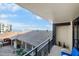 Balcony view of the ocean and hotel amenities from this condo at 2301 S Atlantic Ave # 230, Daytona Beach, FL 32118