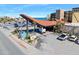 Hotel entrance with parking and covered drive-through at 2301 S Atlantic Ave # 230, Daytona Beach, FL 32118
