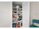 Organized pantry with ample shelving and a variety of storage solutions at 2301 S Atlantic Ave # 230, Daytona Beach, FL 32118
