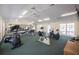 Well-equipped gym with treadmills, exercise bikes and weight machines for resident fitness at 3257 Bailey Ann Dr, Ormond Beach, FL 32174
