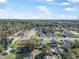 An aerial view of a residential community with well-maintained homes and tree-lined streets on a sunny day at 348 Southern Winds Blvd, Deland, FL 32720