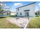 Nice backyard offering an entertainment area, perfect for outdoor gatherings and relaxation at 348 Southern Winds Blvd, Deland, FL 32720