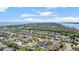 Single-Gathering home with water views from an aerial view of the property at 4 Water Oak Cir, Ormond Beach, FL 32176
