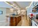 Spacious kitchen with granite counters, modern appliances and a breakfast bar at 4555 S Atlantic Ave # 4508, Port Orange, FL 32127