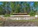 Welcoming Plantation Bay Golf & Country Club entrance sign surrounded by lush landscaping at 131 Longridge Ln, Ormond Beach, FL 32174