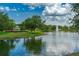 The community features a tranquil pond with a fountain, a gazebo, and manicured landscaping at 131 Longridge Ln, Ormond Beach, FL 32174