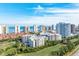 Beautiful aerial view showcasing the condo's prime location near the ocean and a golf course at 3 Oceans West Blvd # 7C6, Daytona Beach, FL 32118