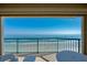 Relaxing balcony view overlooking the beach and tranquil ocean waters at 4555 S Atlantic Ave # 4708, Port Orange, FL 32127