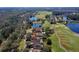 An aerial view of a beautiful house with a pool in the backyard at 5 Captiva At Lionspaw, Daytona Beach, FL 32124